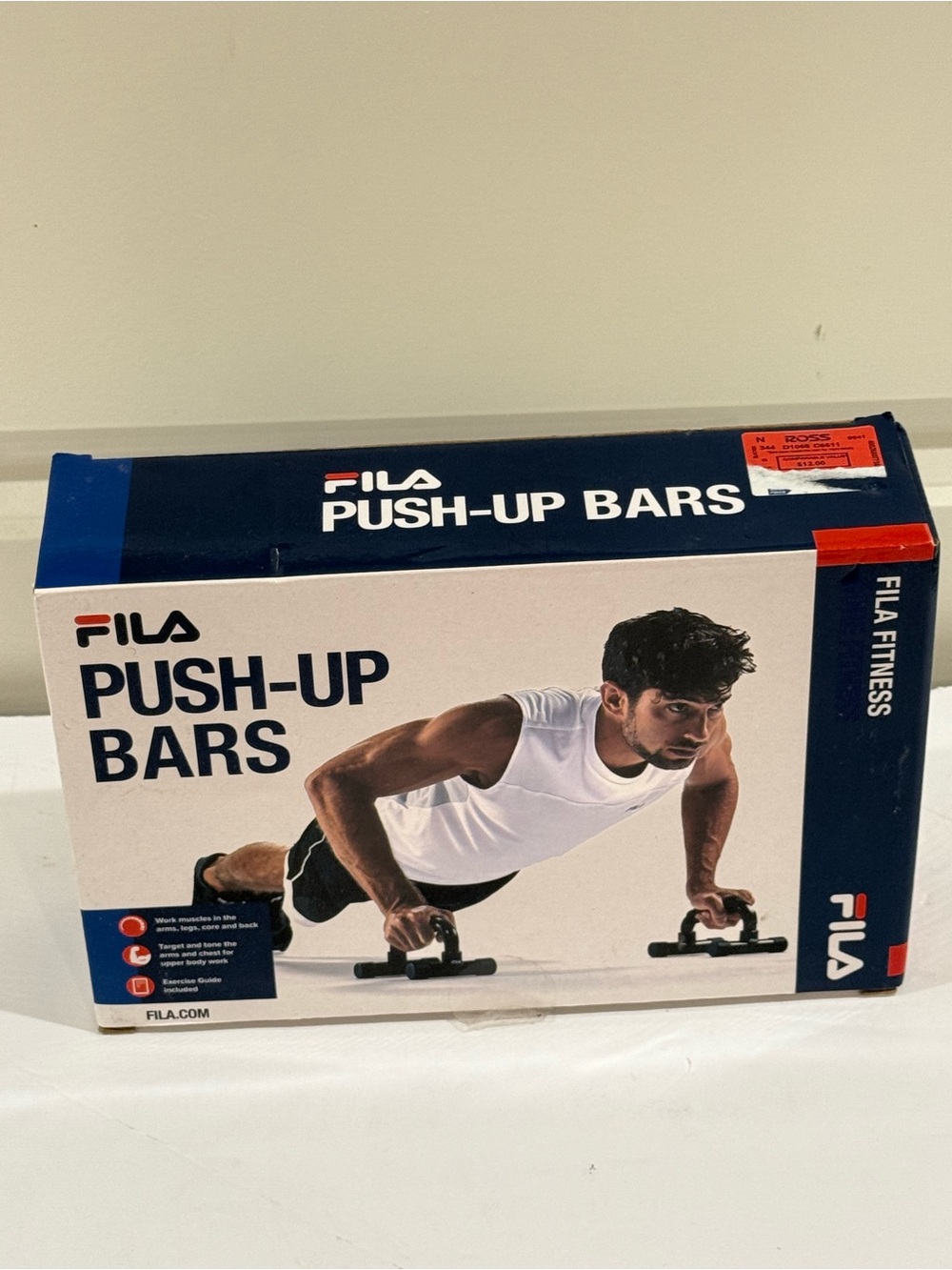 NEW Fila Fitness Push Up Bar Set